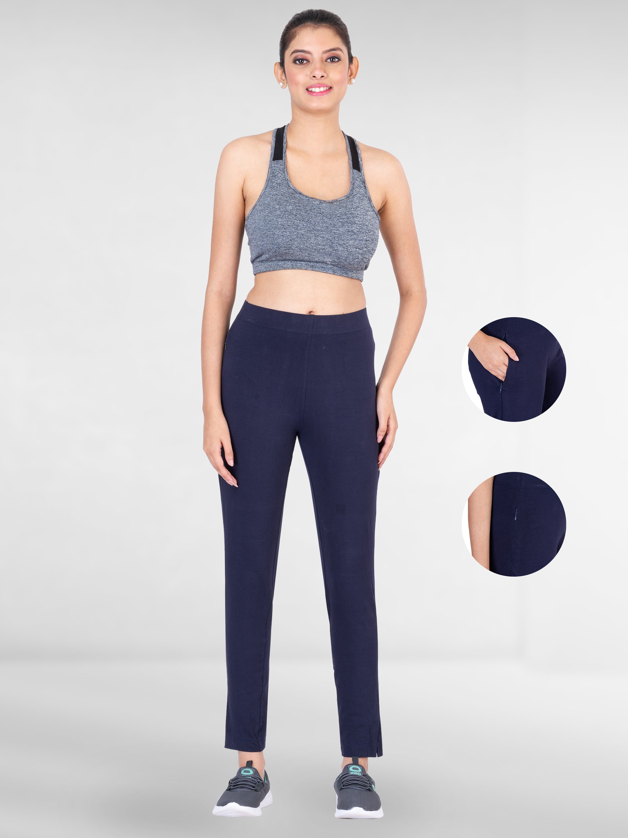 Pencil Pants Zip - Navy / M - Pencil Pants