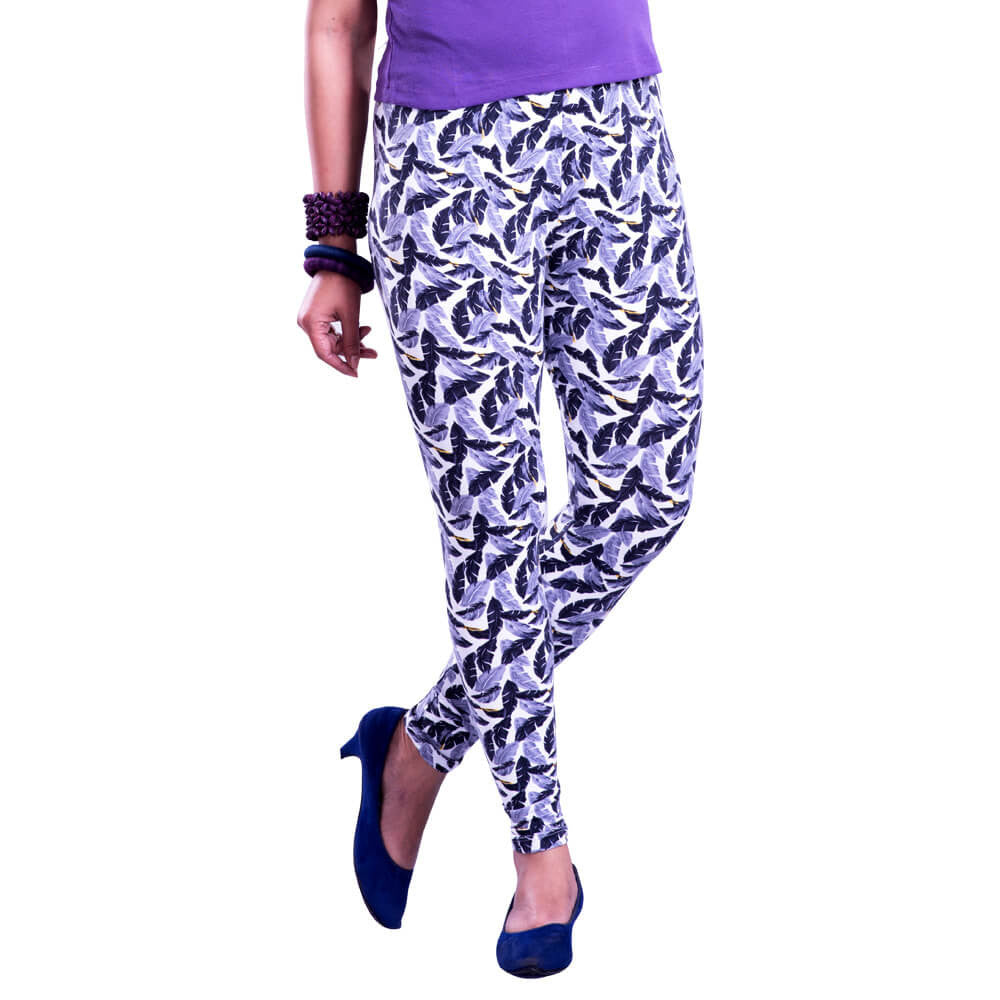 Buy printed leggings side view