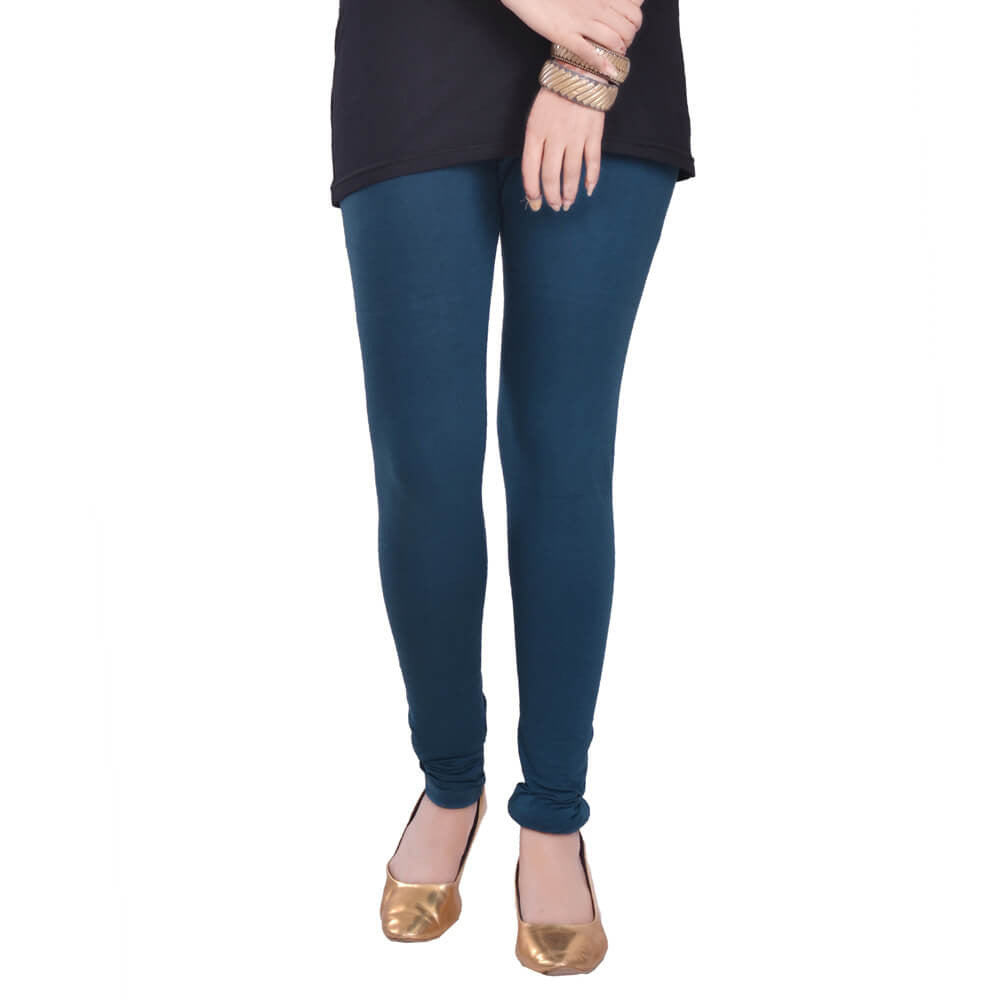 Churidar Leggings - M Blue / Free Size - Churidar Leggings