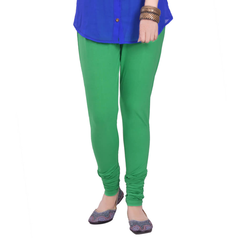 Churidar Leggings - Parrot / Free Size - Churidar Leggings