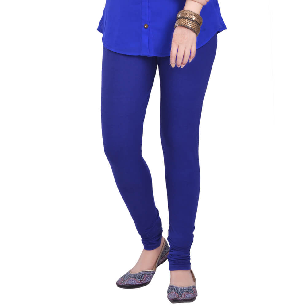 Churidar Leggings - German Blue / Free Size - Churidar Leggings