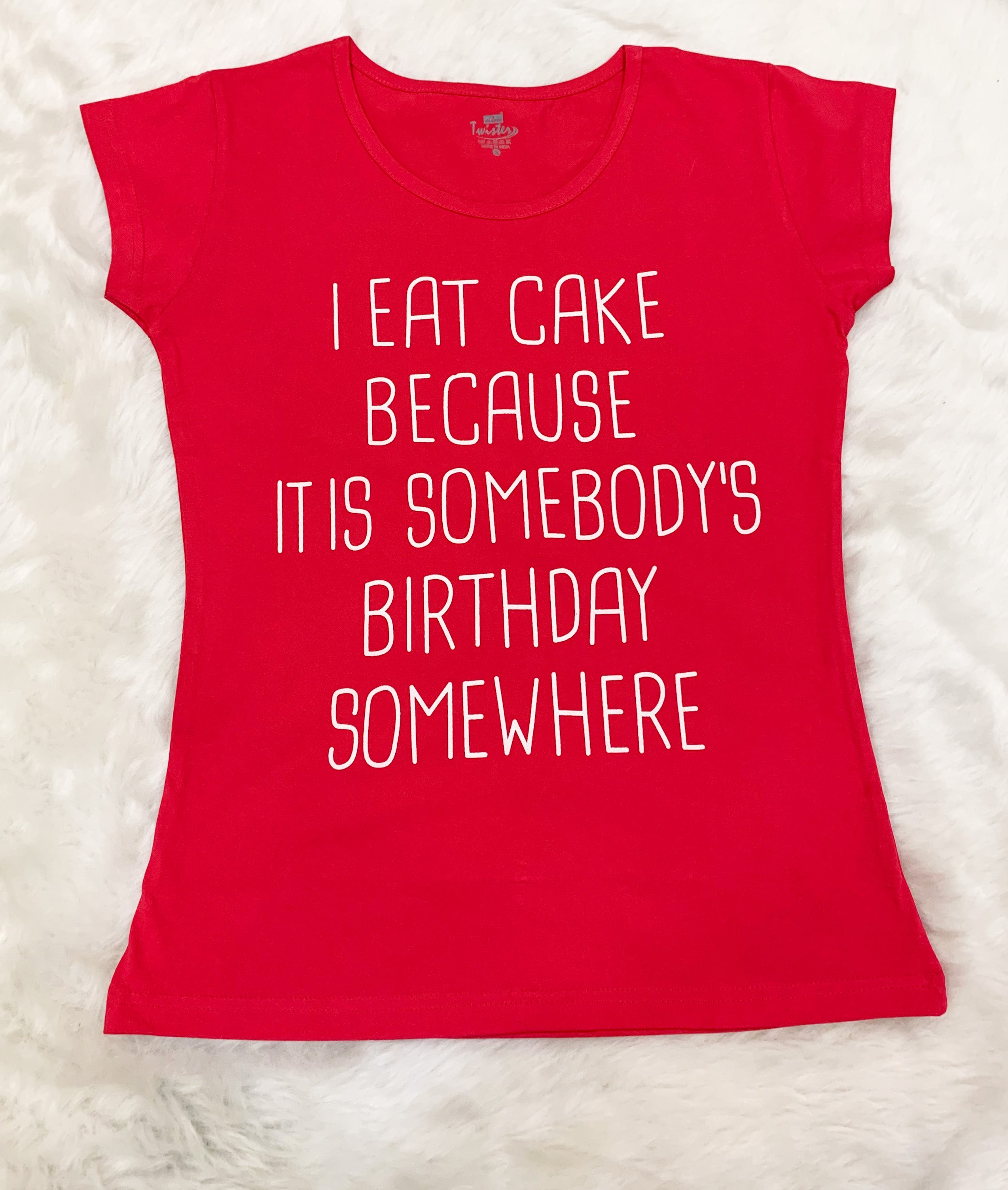 Birthday Cake - Phusia Printed Tees
