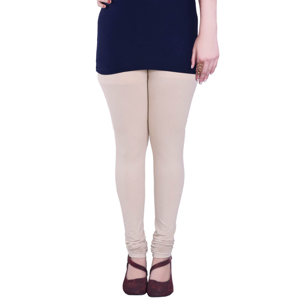 Churidar Leggings - Beize / Free Size - Churidar Leggings