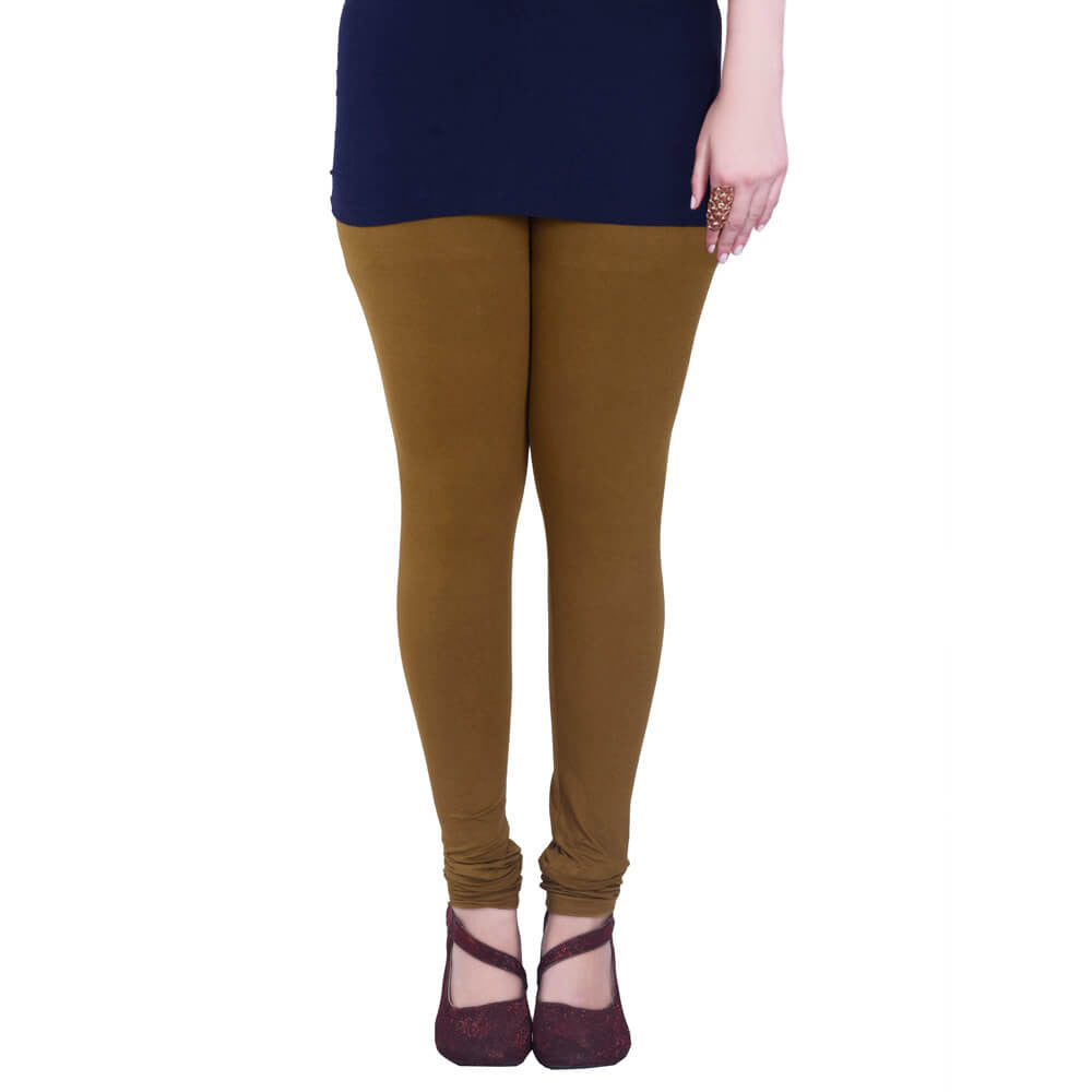 Churidar Leggings - Snuff / Free Size - Churidar Leggings